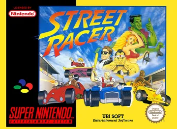 Street Racer (Europe) (Rev 1) box cover front